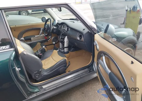 2004 Mini Cooper S z USA, uszkodzony, nr VIN WMWRE33404TD79854